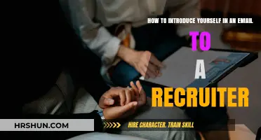 Crafting the Perfect Email Introduction to Recruiters: A Guide