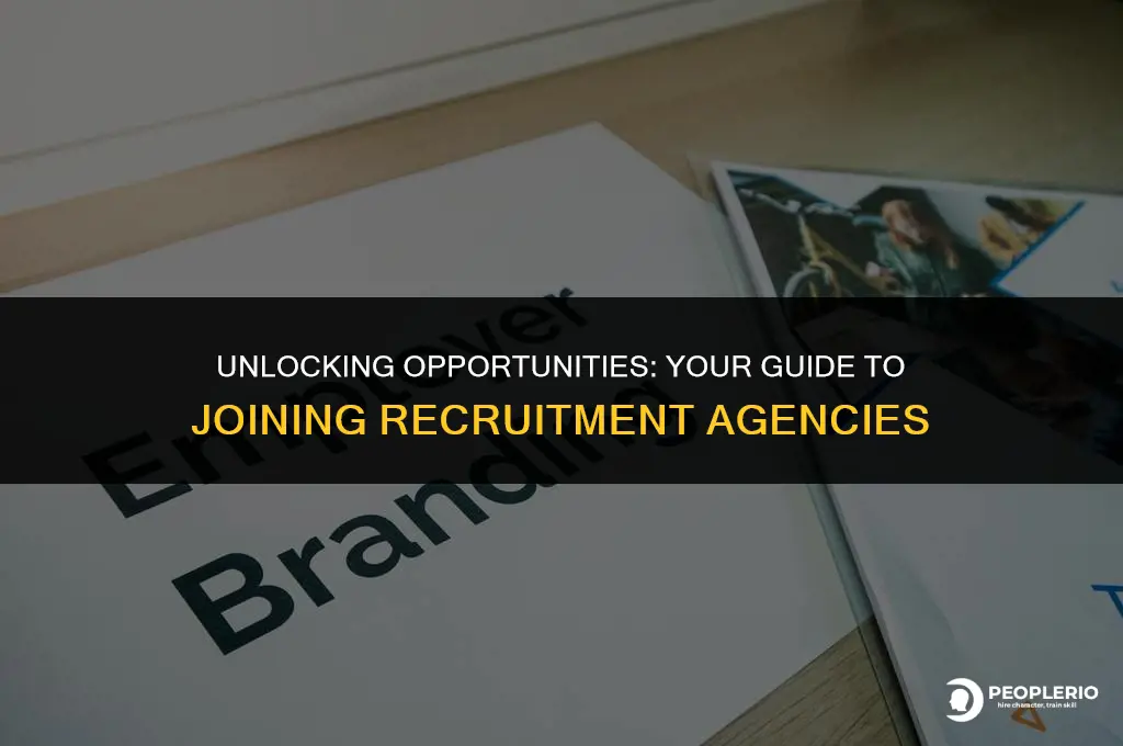 how to join recruitment agencies
