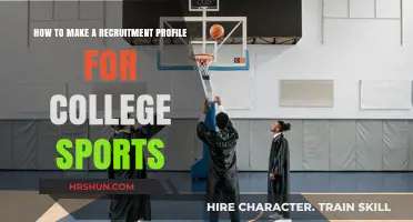 Crafting a Winning Recruitment Profile for College Sports: A Guide