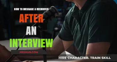Post-Interview Outreach: Crafting the Perfect Follow-Up Message to Recruiters