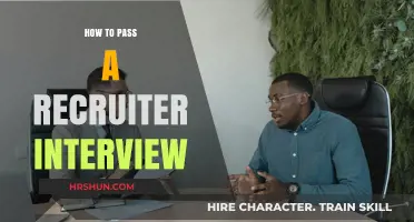 Mastering the Recruiter Interview: Tips for Success