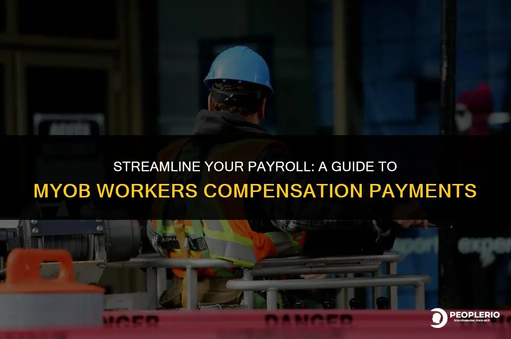 how to pay workers compensation in myob