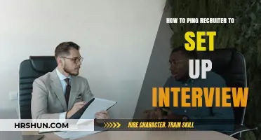 Proactive Interview Setup: How to Ping Recruiters Effectively