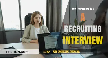 Ace Your Recruiting Interview: Preparation Tips and Strategies