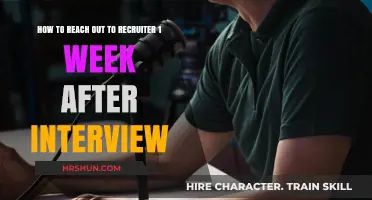 Effective Follow-Up: Reaching Out to Recruiters Post-Interview
