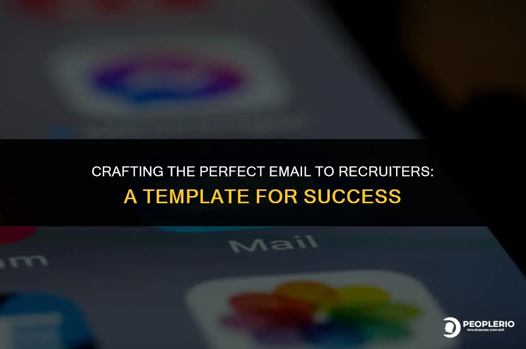 how to reach out to recruiters email temple
