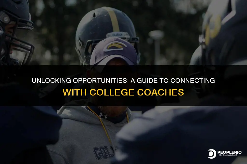 how to reachout to college coaches to be recruited