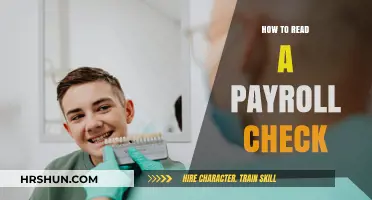 Decoding Your Paycheck: A Step-by-Step Guide to Understanding Payroll Checks