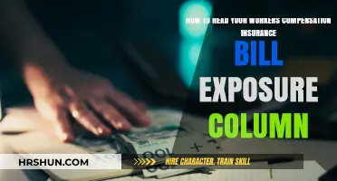 Decoding Your Workers' Compensation Insurance Bill: Understanding the Exposure Column