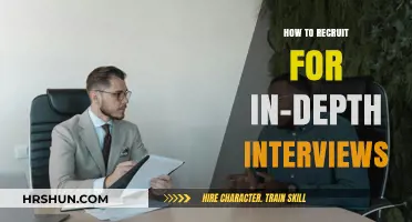 Strategies for Recruiting Participants for In-Depth Interviews