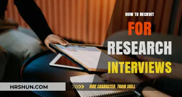 Effective Strategies for Recruiting Participants in Research Interviews