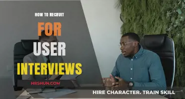 Effective Strategies for Recruiting Participants for User Interviews