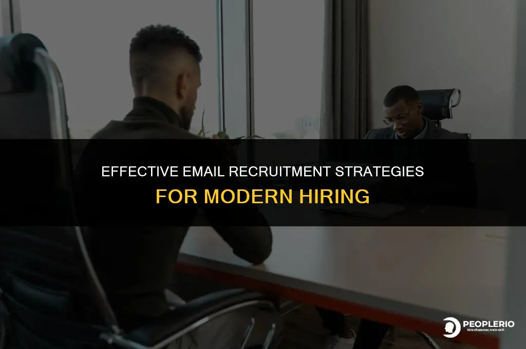 how to recruit through email