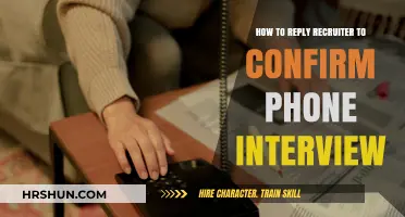 Confirming Your Phone Interview: A Guide to Professional Responses