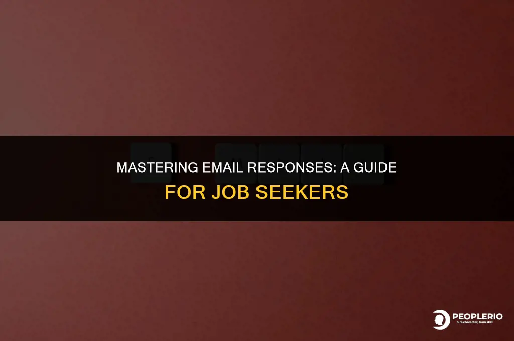 how to reply to questions in an email to recruiter