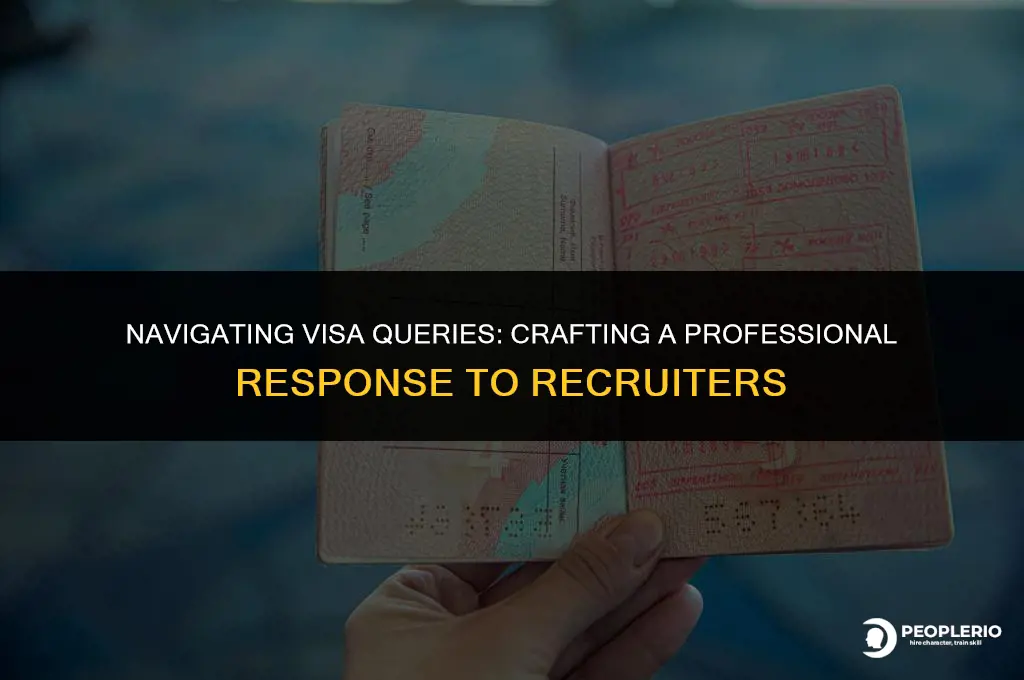how to reply to recruiter