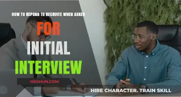 Mastering the Art of Responding to Recruiters: Initial Interview Tips