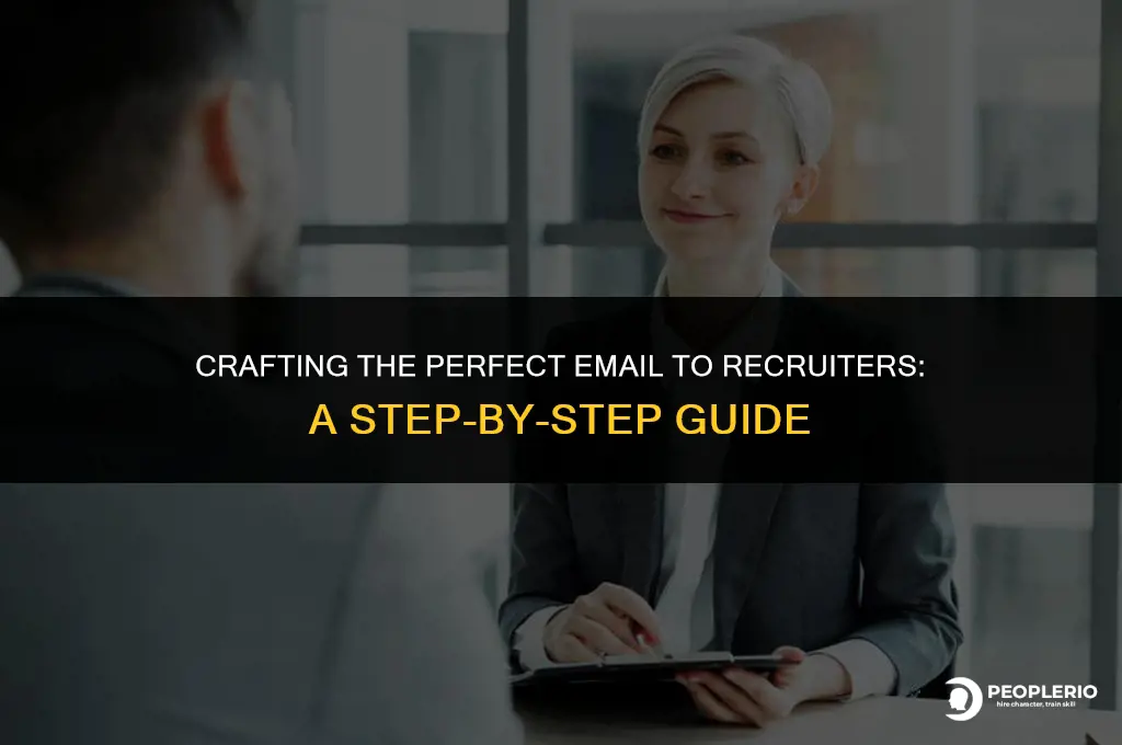 how to request a recruiter email