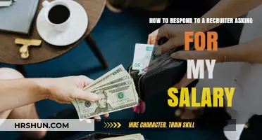 Negotiating Your Worth: How to Respond to Salary Questions from Recruiters