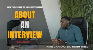 Mastering the Art of Responding to Recruiter Emails for Interviews