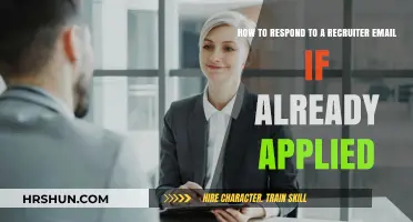 Navigating Recruiter Outreach: Tips for Responding When You've Already Applied