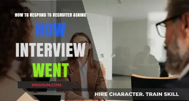 Post-Interview Follow-Up: Crafting the Perfect Response to Recruiters