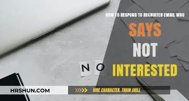 Crafting a Professional Response to a Recruiter's Rejection Email