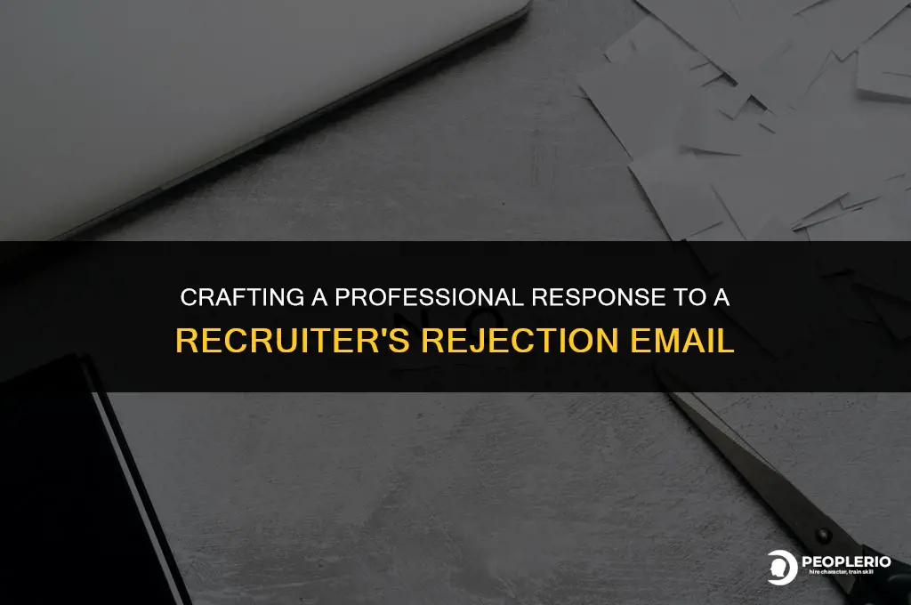 how to respond to recruiter email who says not interested