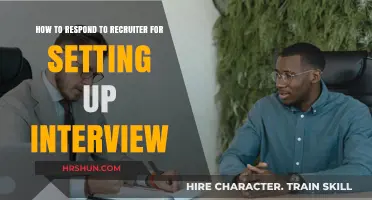 Mastering the Art of Scheduling Interviews with Recruiters