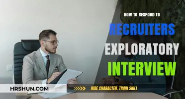 Mastering the Art of Responding to Recruiters' Exploratory Interviews