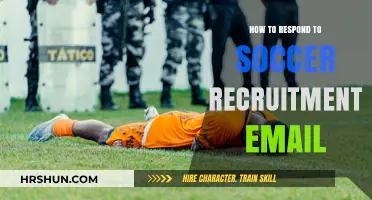 Crafting the Perfect Response to a Soccer Recruitment Email