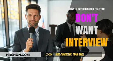 Politely Declining Interviews: A Guide for Job Seekers