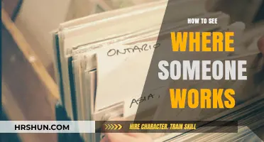 Uncover Their Workplace: A Guide to Discovering Where Someone Works