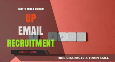 Mastering the Art of Recruitment Follow-Up Emails