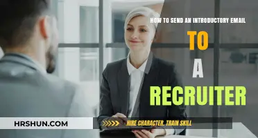 Crafting the Perfect Introductory Email to Recruiters: Tips and Tricks