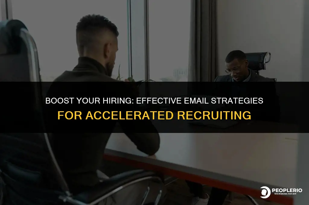 how to send email to accelerate recruiting