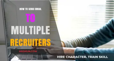 Maximize Your Job Search: Crafting the Perfect Email for Multiple Recruiters