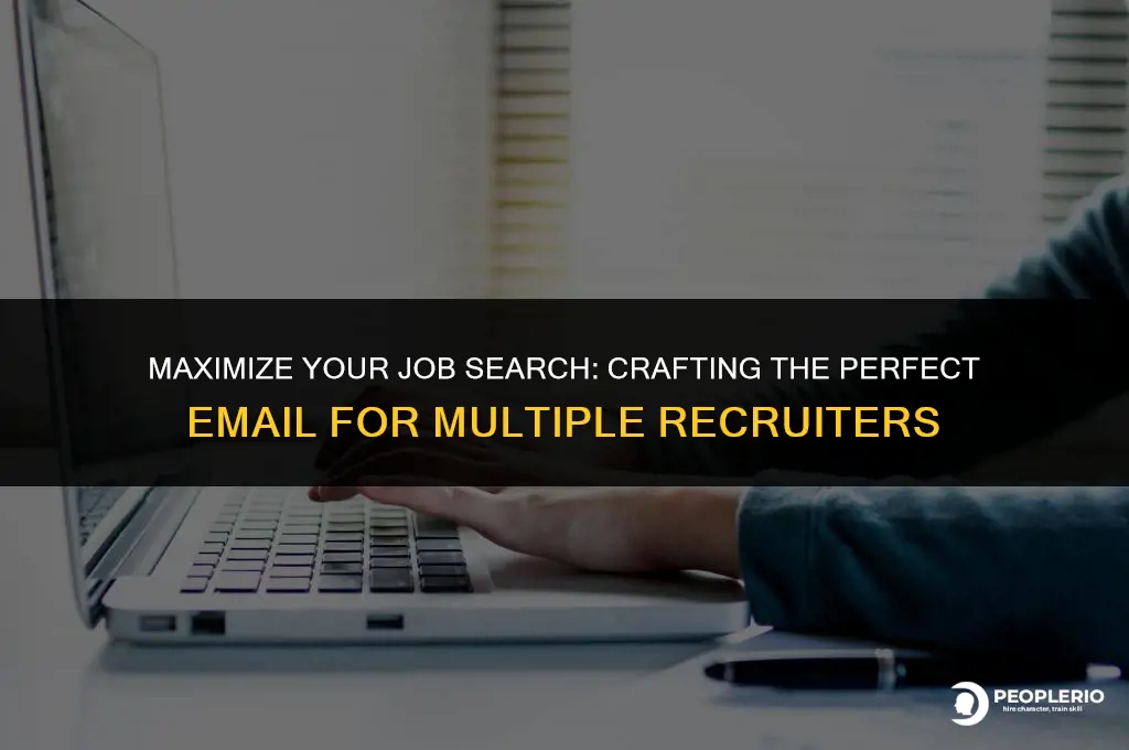 how to send email to multiple recruiters