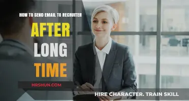 Reconnecting with Recruiters: A Guide to Re-establishing Contact