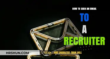 Crafting the Perfect Email Sign-Off for Recruiters: Tips and Tricks