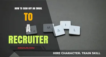Effective Email Sign-Offs: Tips for Communicating with Recruiters