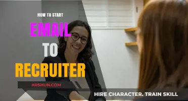 Crafting the Perfect Email to Recruiters: A Step-by-Step Guide