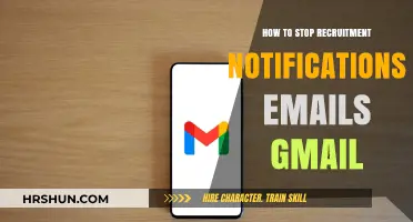 Silencing the Inbox: A Guide to Stopping Recruitment Emails in Gmail