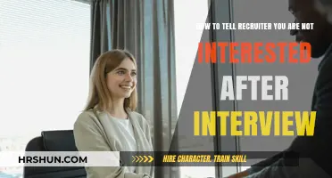 Politely Declining a Job Offer: A Guide for Post-Interview Communication