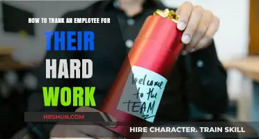Appreciating Excellence: How to Thank an Employee for Their Hard Work