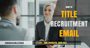 Crafting Effective Recruitment Emails: Tips for Attracting Top Talent
