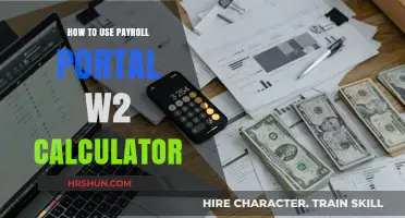 Mastering Your W-2: A Step-by-Step Guide to Payroll Portal Calculators