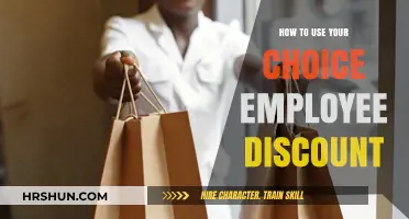 Maximizing Savings: A Guide to Utilizing Your Choice Employee Discount