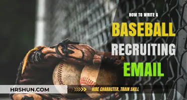 Crafting the Perfect Baseball Recruiting Email: Tips and Tricks
