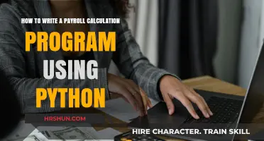 Python Payroll: Crafting a Comprehensive Salary Calculator